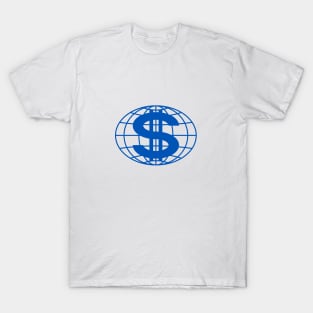 Globe and dollar T-Shirt